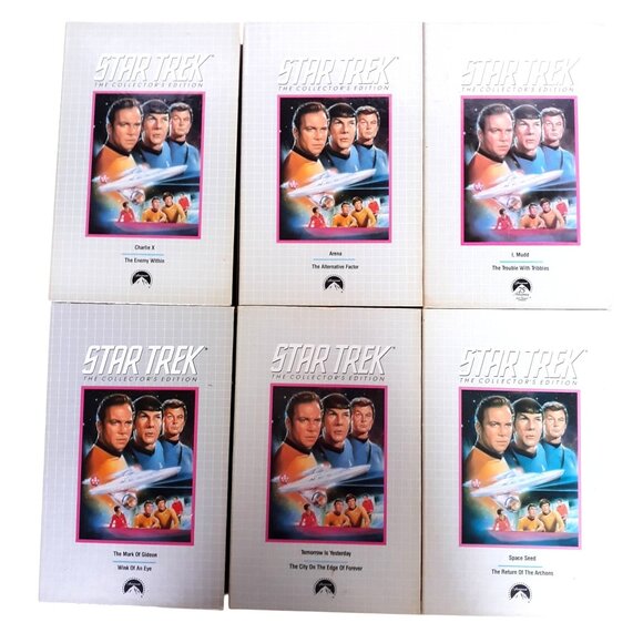 Star Trek VHS Collector's Edition Complete Set Of 39 Tapes - Picture 4 of 8